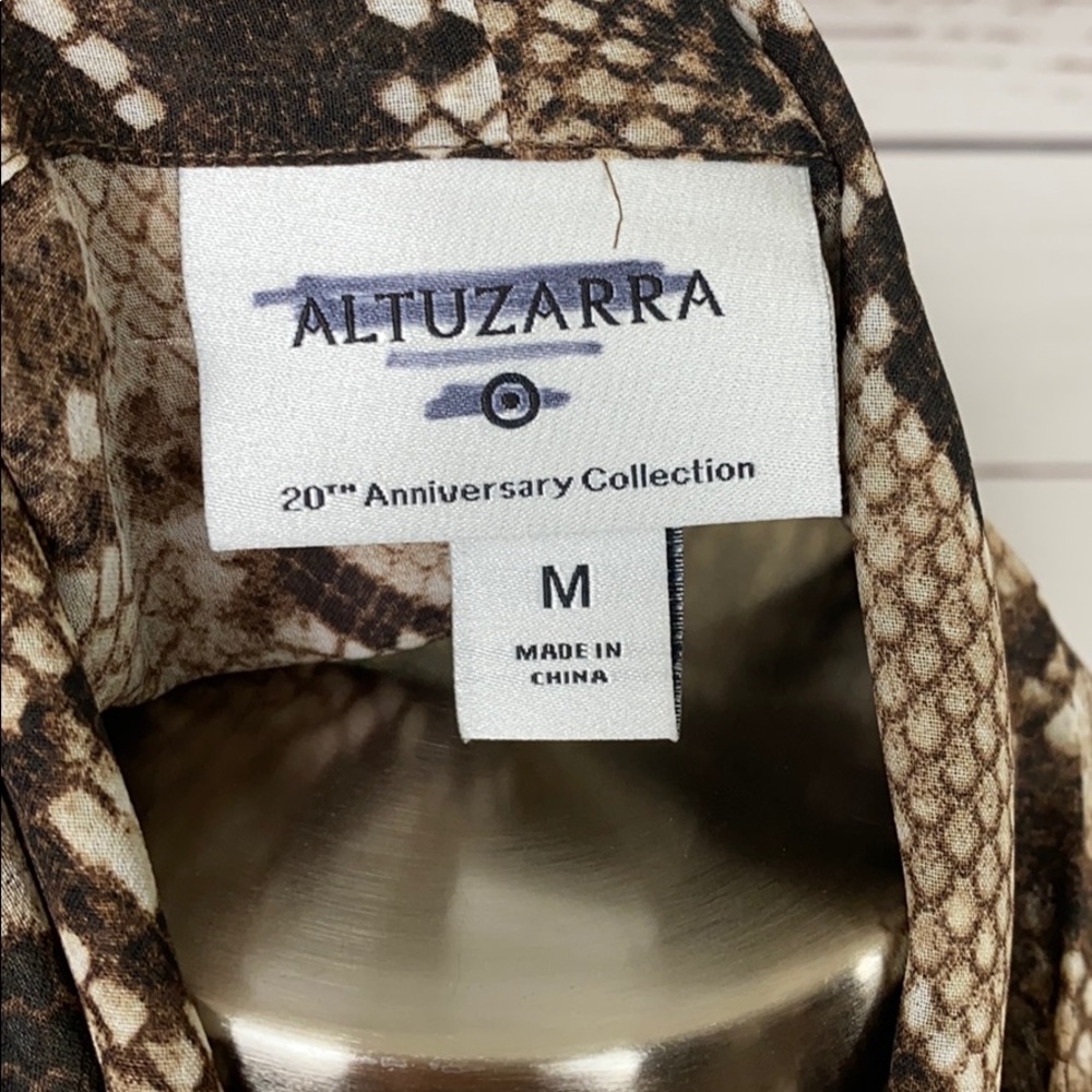 Altuzarra Snake Print Blouse - Picture 7 of 7